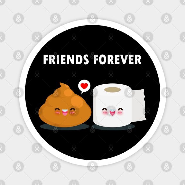 Forever Friends Magnet by ManxHaven